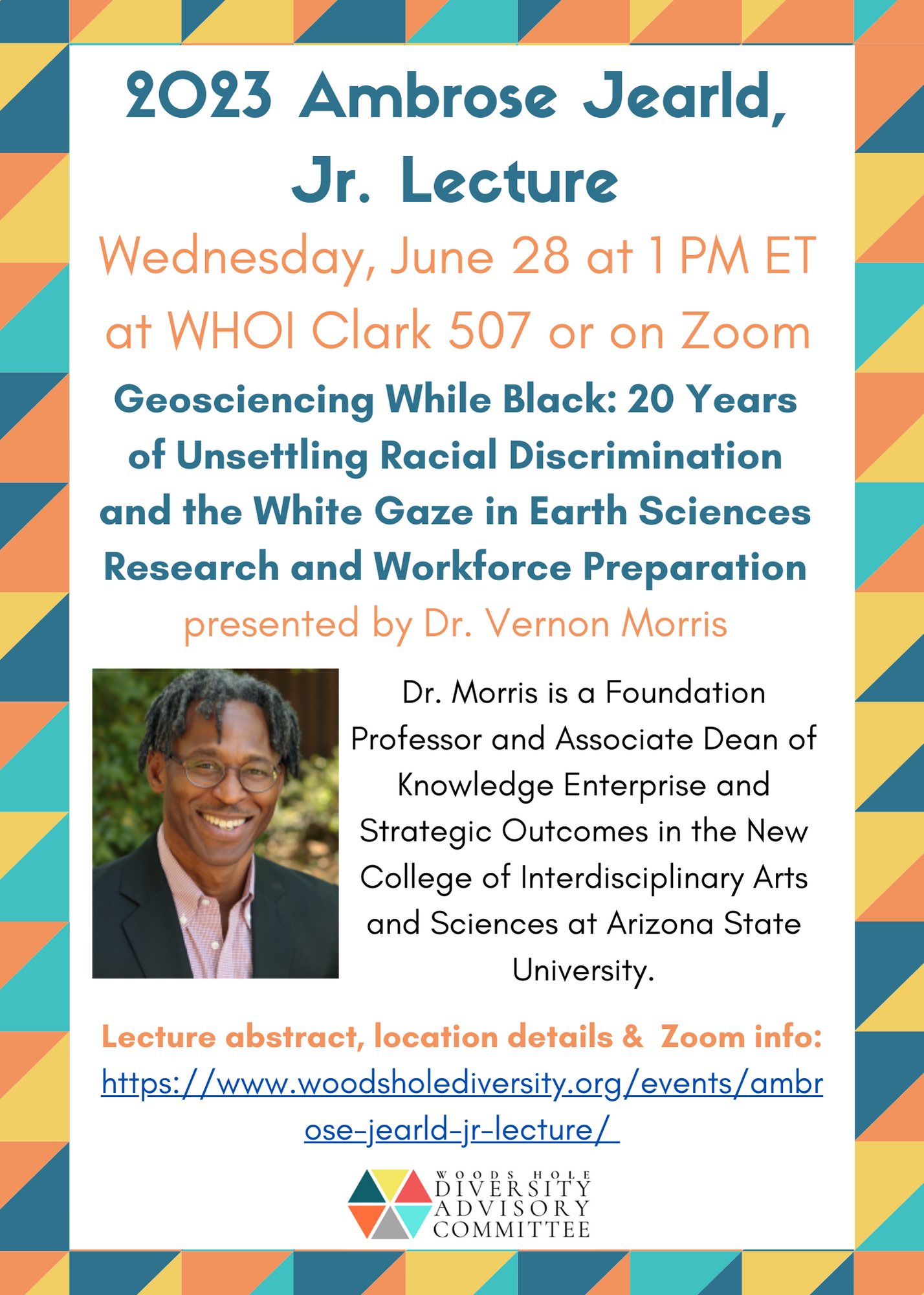 2023 Jearld Lecture Flyer 2023 Jearld Lecture Flyer